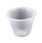 McKesson 16-9505 Graduated Medicine Cup 1 oz. Clear Polypropylene Reusable, Pack of 100 34749938
