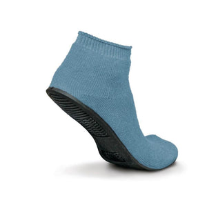 Sure-Grip Terrycloth Slippers Medium Light Blue Box of 12 Pairs 90346113