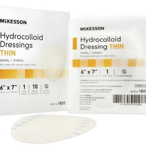 McKesson 1885 Hydrocolloid Dressing Box of 10