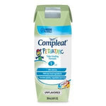 Compleat Pediatric Tube Feeding Formula, 250 mL Carton, Ready to Use, Unflavored, Ages 1-13 Years, 1 Carton 36360641