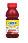 Thick-It AquaCareH2O Thickened Cranberry Juice 8 oz Bottle Honey Consistency Case of 24