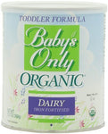 Baby's Only Organic Toddler Formula Unflavored 360 Gram Can Powder 3 Pack
