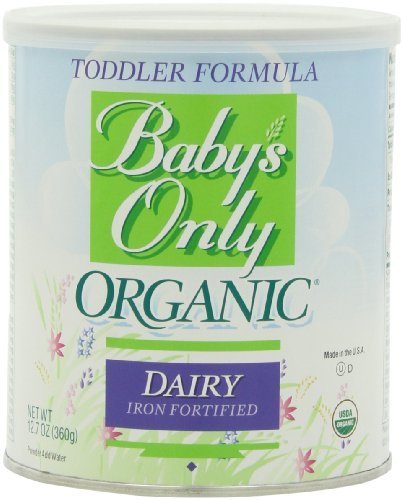 Baby's Only Organic Toddler Formula Unflavored 360 Gram Can Powder 3 Pack