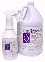 Envirocide Surface Disinfectant Cleaner: 4 Count, 1 gallon, Container