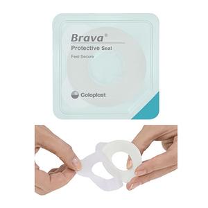 Coloplast Brava Protective Seal, 1-3/8" Starter Hole, 34mm, 2.5mm Thick, Box of 10