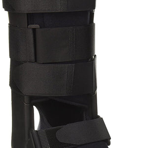XcelTrax Walker Boot, Tall, Small, Female Size 6 8 / Male Size 4.5 7 Left or Right Foot, 1 Count