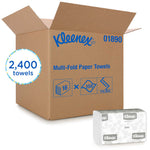 Paper Towel Kleenex Multi-Fold 9.3 X 9.4 Inch Case of 2400
