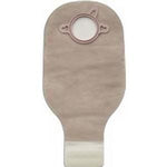 New Image 2-Piece Drainable Ostomy Pouch - 1-Sided Comfort Panel, Precut, Lock 'n Roll, 12