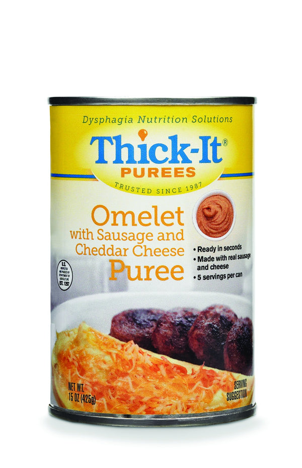 Thick-It Omelet with Sausage and Cheddar Cheese Puree 15 oz 1 Each