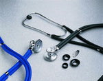 Sprague - Rappaport Stethoscope McKesson LUMEON 01-641RBGM Royal Blue 2-Tube 22 Inch Tube Double Sided Chestpiece. 1 each 79432308