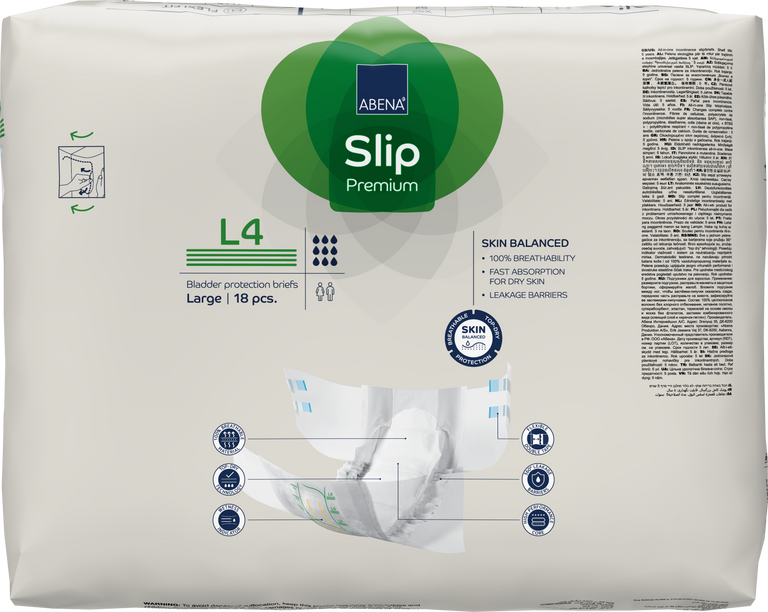 Abena Slip Premium Incontinence Brief 44579832