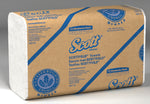 Kimberly Clark Scott Scottfold Paper Towel: White, 8.1