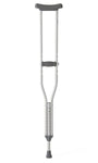 Medline Standard Aluminum Crutches Adult Tall Case of 8 Pairs