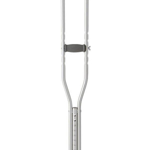 Medline Standard Aluminum Crutches Adult Tall Case of 8 Pairs