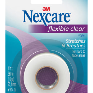 Nexcare Flexible First Aid Tape Box of 24, Clear