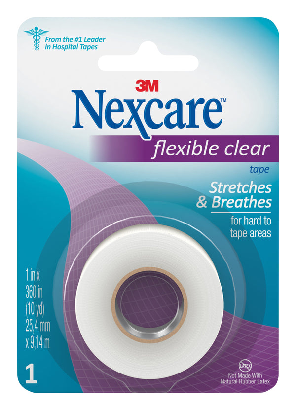 Nexcare Flexible First Aid Tape Box of 24, Clear