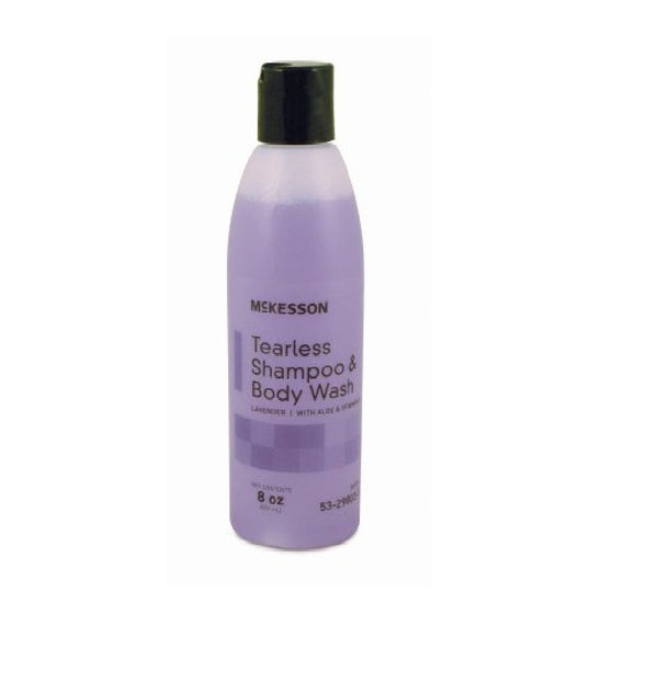 McKesson Tearless Shampoo and Body Wash 8 oz. Squeeze Bottle Lavender Scent, 1 Count