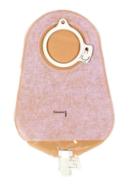 Assura Original Two-Piece Urostomy Pouch System with Anti-Reflux Valve Box of 10, Opaque 36486596