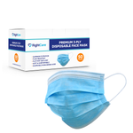 RightCare Premium 3-Ply Disposable Face Mask, 96.2% Filtration Efficiency 41825577