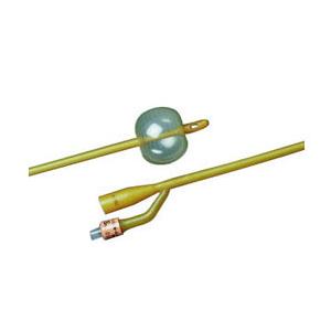 Bard 2-Way Foley Catheter, Silicone-Elastomer Coated, 16Fr, 5cc Balloo