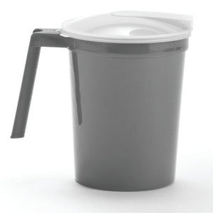 Medline Non-Insulated Plastic Pitchers: Graphite, 32 OZ, 1 Count