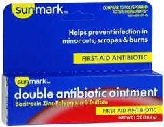 Sunmark First Aid Antibiotic Tube 1 oz. Ointment Tube 68542665