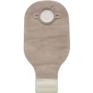 New Image 2-Piece Drainable Ostomy Pouch - 1-Sided Comfort Panel, Precut, Lock 'n Roll, 12" L, 2-3/4", Ultra-clear, Box of 10 81440539