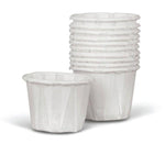 Medline Disposable Paper Souffle Cups, White, 1oz, Case of 5000 96601344