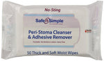 Safe n' Simple Peri-Stoma Adhesive Remover Wipes: 5