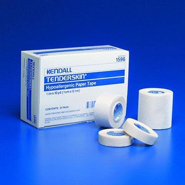 Kendall 1914C Hypoallergenic Paper Tape, 1 Roll