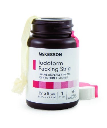 McKesson 6159245 Iodoform Packing, 1 Count