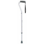 Carex Soft Grip Offset Cane - Aluminum, 29 to 38 Inch, Silver 96110106