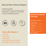 Active Skin Repair Fungus Relief Spray - Natural, Non-Toxic, and No Sting After Sport Treatment for Athletes Foot, Ringworm, Jock Itch, Fungus, and Other Skin Irritations (3 oz)