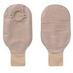 New Image 2-Piece Drainable Ostomy Pouch - 2-Sided Comfort Panel, Precut, Clamp Closure, 12