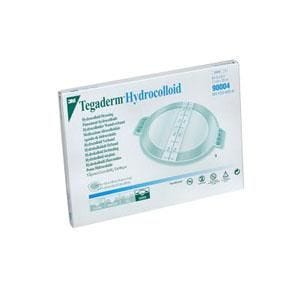 3M Tegaderm 90004 Hydrocolloid Dressing 6 3/4 X 6 3/8 Inch Oval Sterile. Box of 3