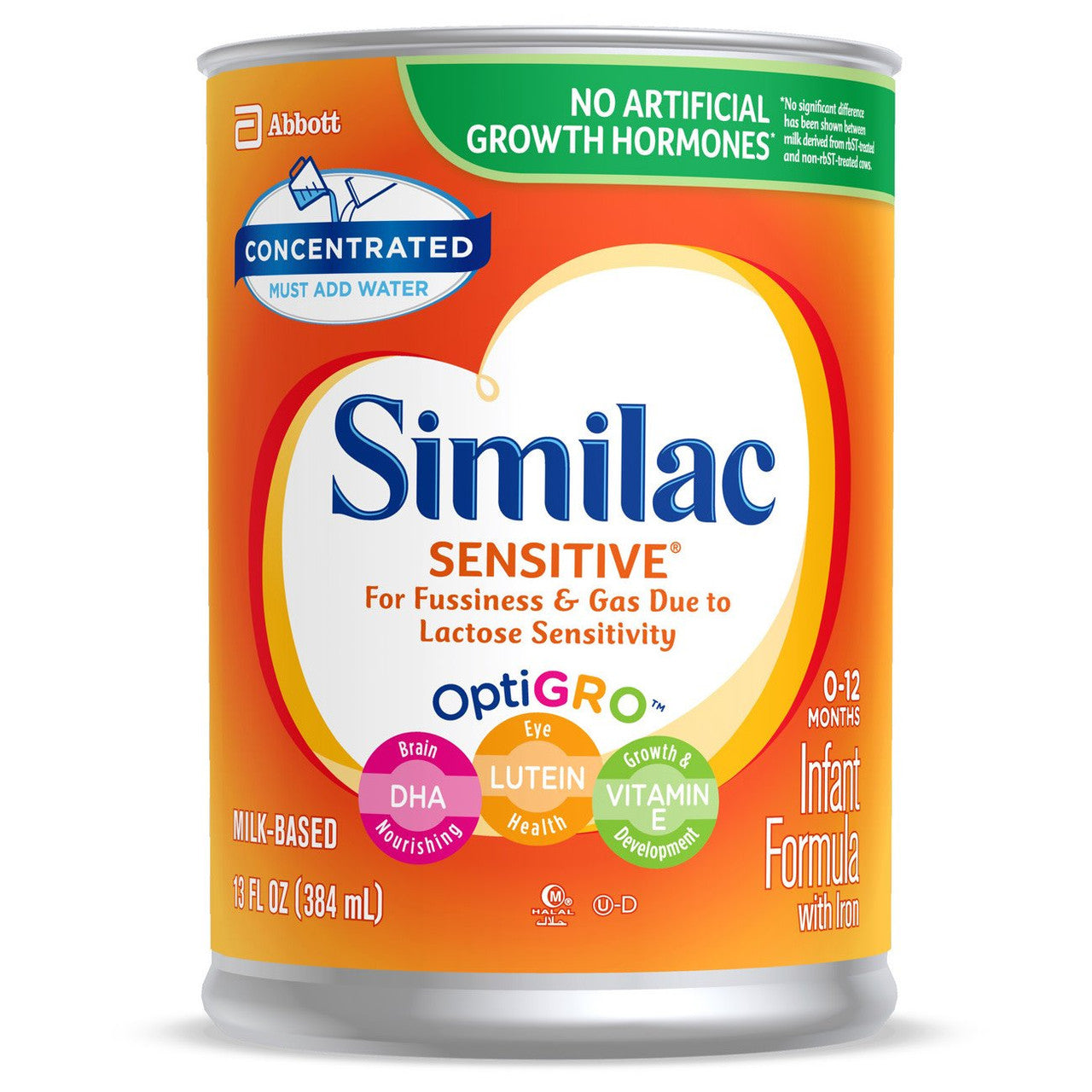 Senseitive Similac Similac Sensitive Infant Formula, 13 Ounce Can Liquid