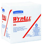 WypAll X70 Task Wipe, Heavy Duty, White, NonSterile, Cellulose / Polypropylene, 12 X 12-1/2 Inch, Reusable, Case of 912