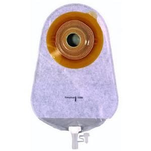 Assura Urostomy Pouch One-Piece System 10-3/4 Inch Length 1-1/4 Inch Stoma Drainable Convex Pre-Cut Box of 10 89291588