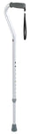 Carex Soft Grip Offset Cane - Aluminum, 29 to 38 Inch, Silver 96110106
