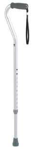 Carex Soft Grip Offset Cane - Aluminum, 29 to 38 Inch, Silver 96110106