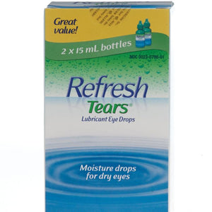 Medline Refresh Tears Lubricant Eye Drops, 1 Count