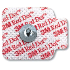 3M Red Dot EKG Snap Electrode Monitoring, Radiolucent, Pack of 3 33455993