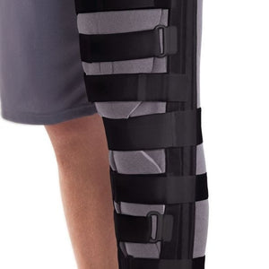 Medline Cut-Away Knee Immobilizer: 19", 1 Count 36630529