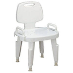 Composite Bath Bench with Back