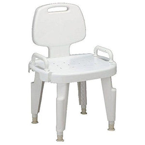 Composite Bath Bench with Back