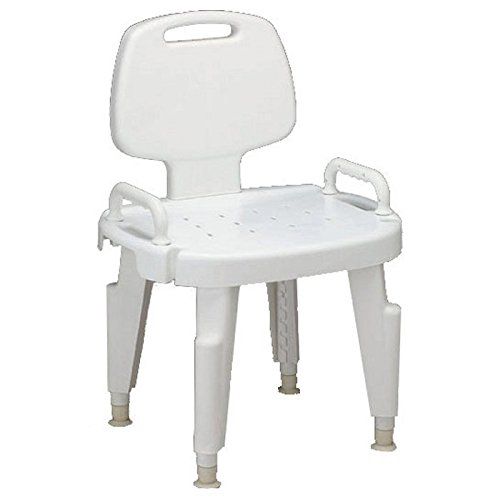 Composite Bath Bench with Back