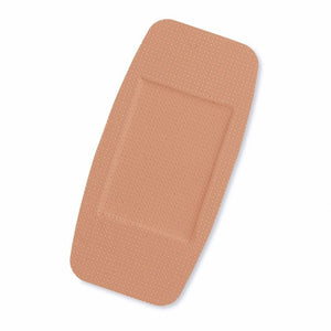 CURAD Plastic Adhesive Bandages, Natural, Box of 50 31638311