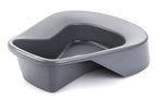 Medegen Medical Products Pontoon Bedpan Gray 2 Quart EA/1