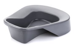 Medegen Medical Products Pontoon Bedpan Gray 2 Quart EA/1