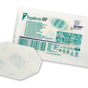 Tegaderm 9534HP Transparent Film Dressing HP Rectangle 2-3/8 X 2-3/4 Inch Frame Style Delivery With Label Sterile. Case of 400